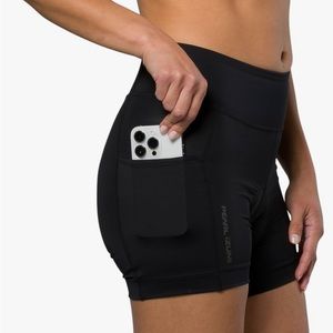 Pearl Izumi Womens Sugar 5” Cycling Shorts Size Small Mesh Pockets Padded